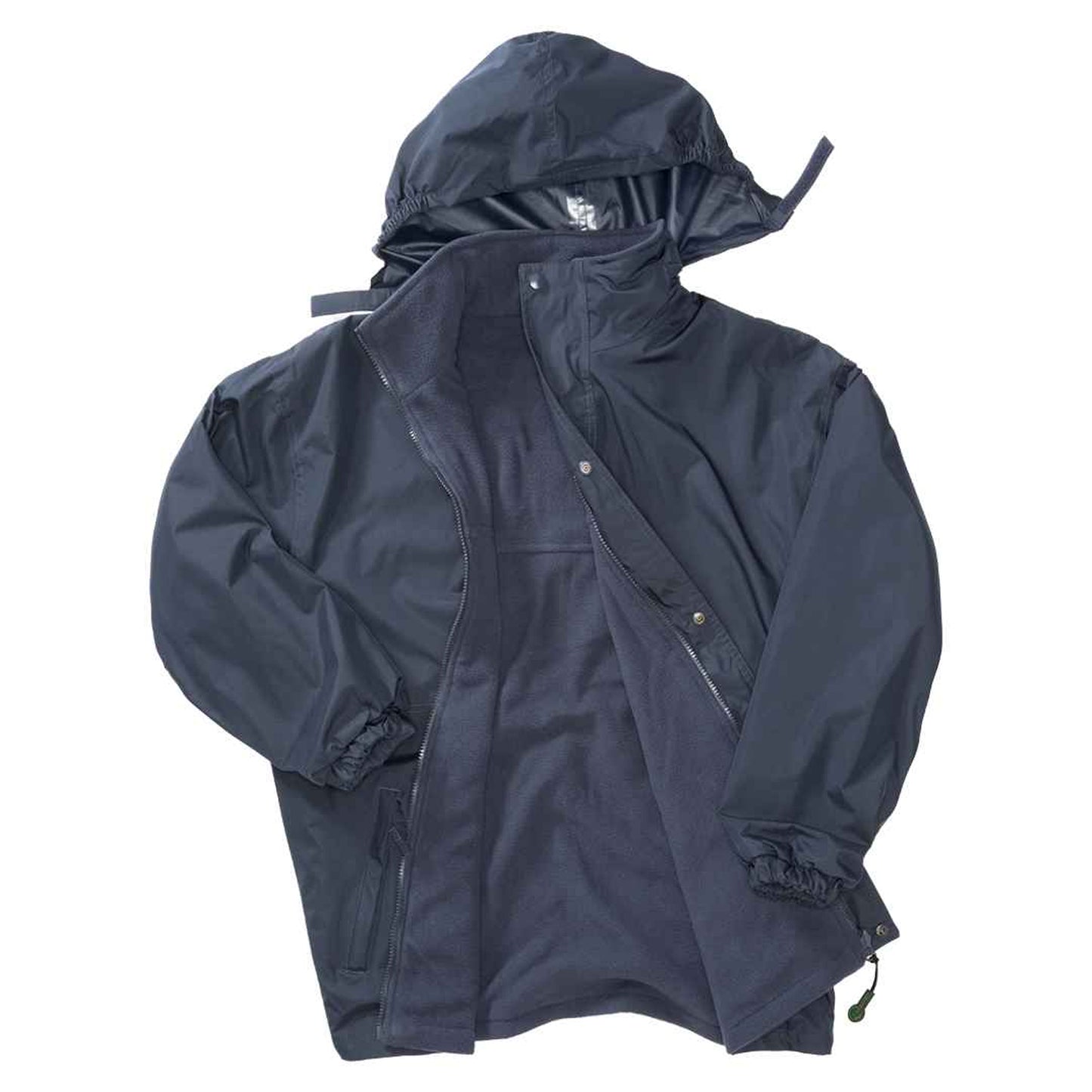 Navy-Navy - Back - Result Mens Reversible StormDri 4,000 Waterproof Windproof Anti Pilling Fleece Jacket