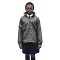 Black - Back - Result Childrens-Kids Core Youth DWL Jacket