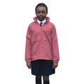 Burgundy - Back - Result Childrens-Kids Core Youth DWL Jacket