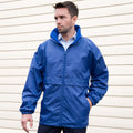Royal - Back - Result Mens Core Adult DWL Jacket (With Fold Away Hood)