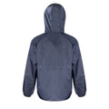 Navy Blue - Side - Result Mens Core Lightweight Waterproof Shield Windproof Jacket