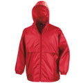 Red - Front - Result Mens Core Lightweight Waterproof Shield Windproof Jacket