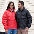Red - Back - Result Mens Core Lightweight Waterproof Shield Windproof Jacket