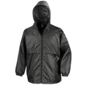 Black - Front - Result Mens Core Lightweight Waterproof Shield Windproof Jacket