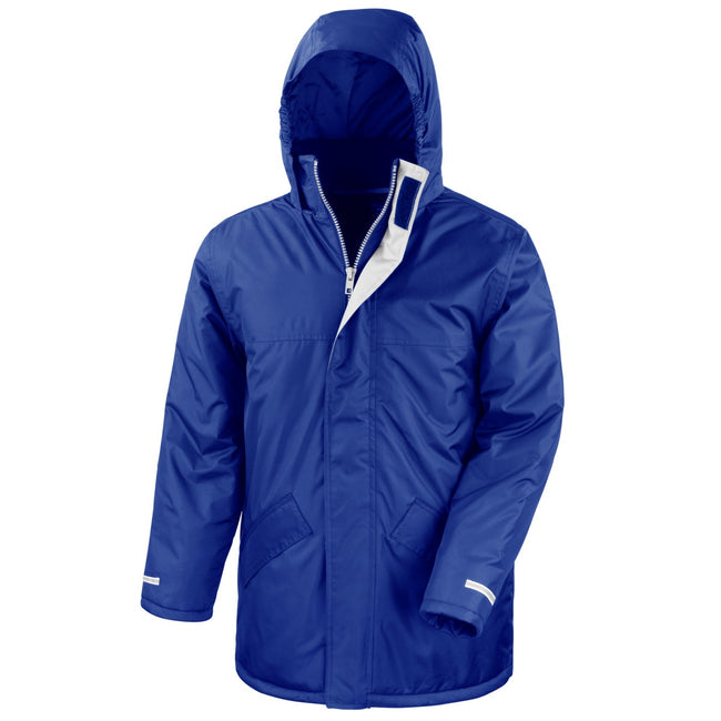 Royal - Back - Result Mens Core Winter Parka Waterproof Windproof Jacket