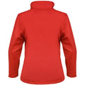 Red - Back - Result Core Ladies Soft Shell Jacket