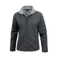 Black - Front - Result Core Ladies Soft Shell Jacket