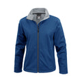 Navy Blue - Front - Result Core Ladies Soft Shell Jacket