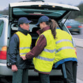 Hi-Vis Yellow - Pack Shot - Result Junior Kids Hi-Vis Tabard Jacket - Safetywear