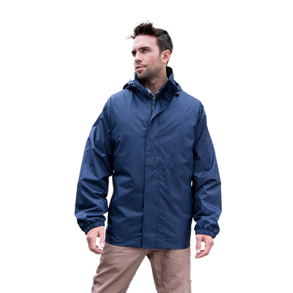Navy Blue - Back - Result Mens Core 3-in-1 Jacket With Quilted Bodywarmer Jacket