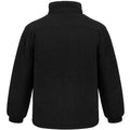 Black - Back - Result Core Mens Polartherm Fleece Jacket