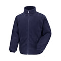 Navy Blue - Front - Result Core Mens Polartherm Fleece Jacket