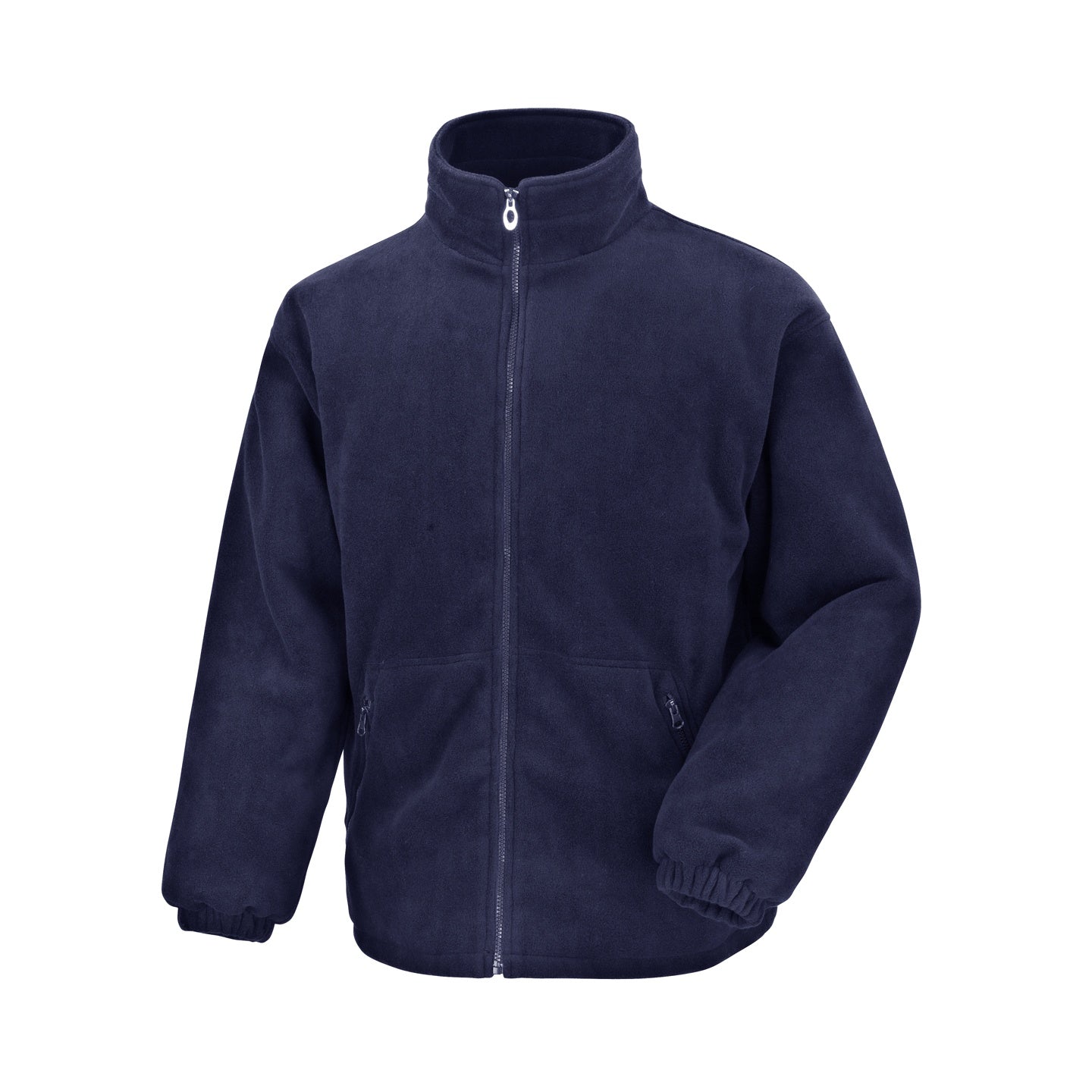Navy Blue - Front - Result Core Mens Polartherm Fleece Jacket