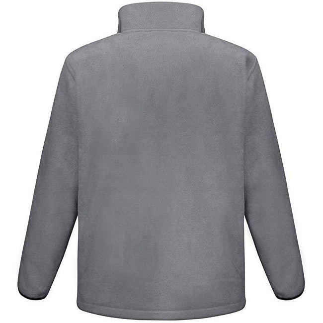 Pure Grey - Back - Result Mens Core Fashion Fit Outdoor Fleece Jacket