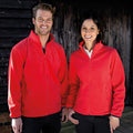 Flame Red - Back - Result Mens Core Fashion Fit Outdoor Fleece Jacket