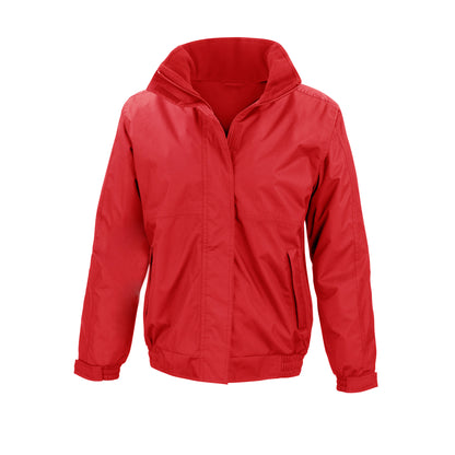 Red - Front - Result Core Ladies Channel Jacket