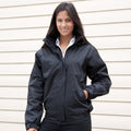 Navy Blue - Back - Result Core Ladies Channel Jacket