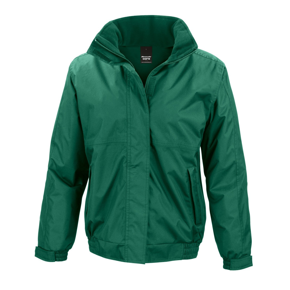 Bottle Green - Front - Result Core Ladies Channel Jacket