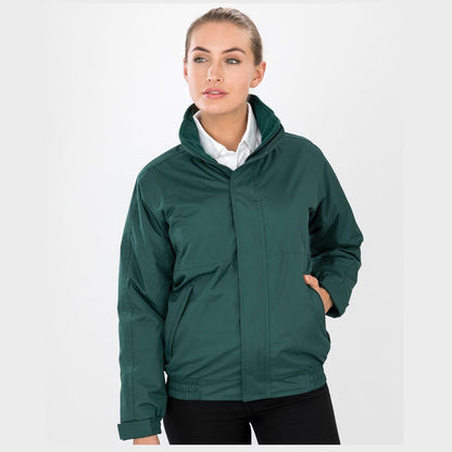 Bottle Green - Back - Result Core Ladies Channel Jacket