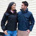 Navy Blue - Back - Result Core Mens Channel Jacket