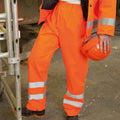 Hi Vis Orange - Back - Result Mens Hi-Vis Trousers - Pants