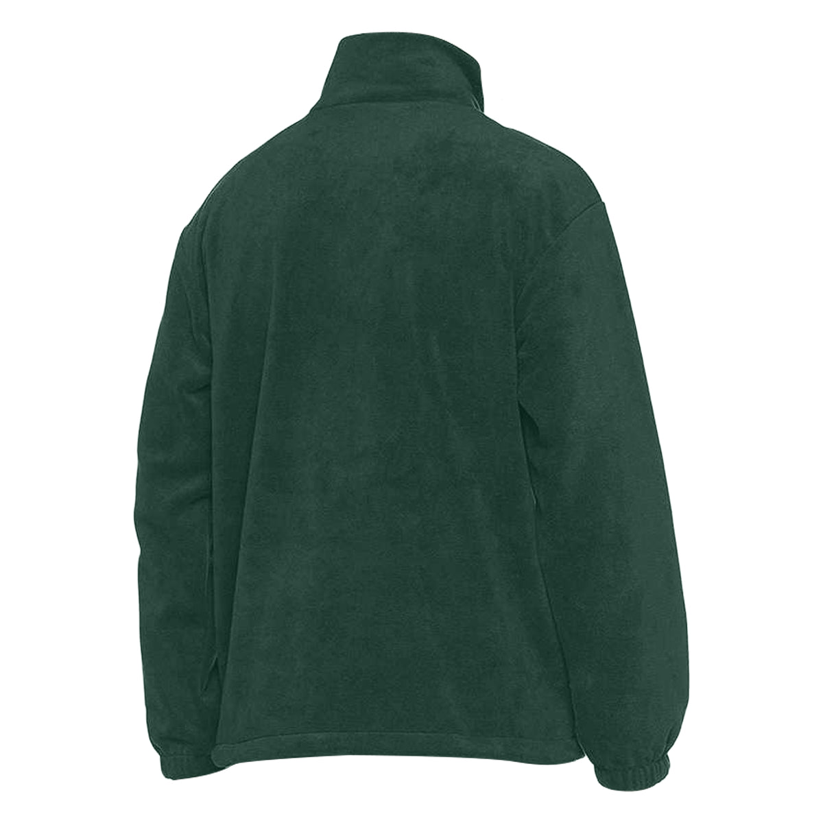Forest Green - Back - Result Unlined Active 1-4 Zip Anti-Pilling Fleece Top