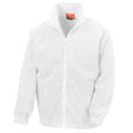 White - Front - Result Mens Full Zip Active Fleece Anti Pilling Jacket