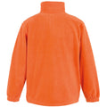 Orange - Back - Result Mens Full Zip Active Fleece Anti Pilling Jacket