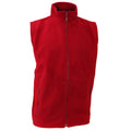 Red - Front - Result Mens Active Anti Pilling Fleece Bodywarmer Jacket