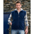 Royal - Back - Result Mens Active Anti Pilling Fleece Bodywarmer Jacket