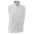 White - Front - Result Mens Active Anti Pilling Fleece Bodywarmer Jacket