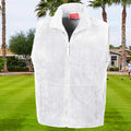 White - Back - Result Mens Active Anti Pilling Fleece Bodywarmer Jacket