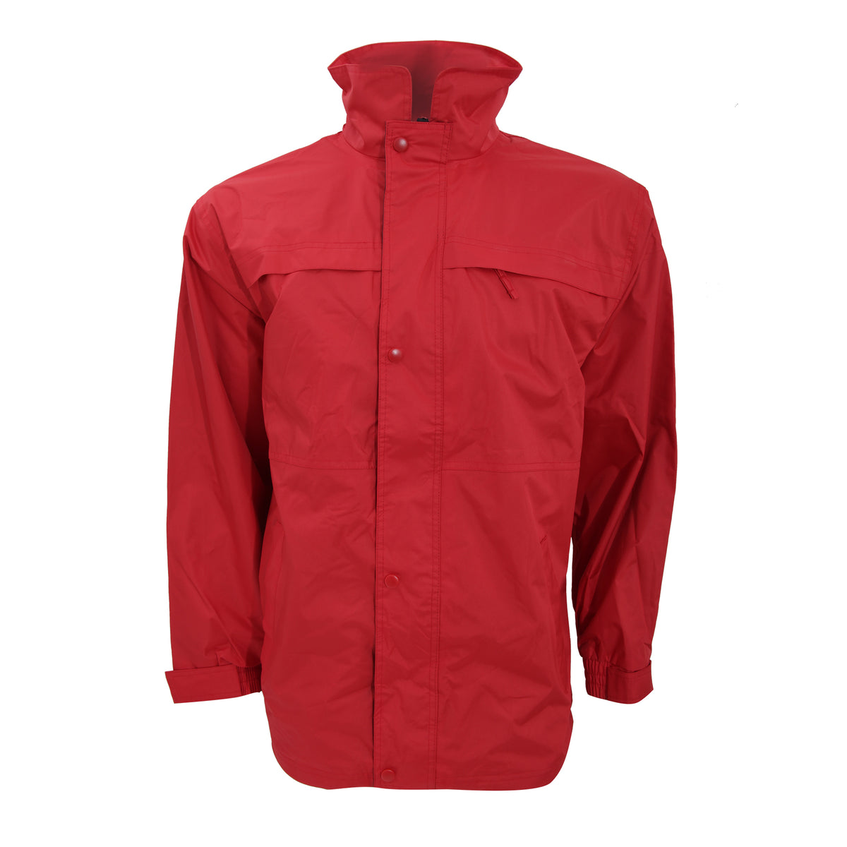 Red-Navy - Front - Result Mens Mid-Weight Multi-Function Waterproof Windproof Jacket