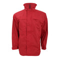 Red-Navy - Front - Result Mens Mid-Weight Multi-Function Waterproof Windproof Jacket