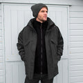 Black - Back - Result Mens 3 In 1 Zip And Clip StormDri Waterproof Windproof Jacket