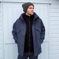 Navy Blue - Back - Result Mens 3 In 1 Zip And Clip StormDri Waterproof Windproof Jacket