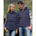 Navy Blue - Side - Result Mens Ultra Padded Bodywarmer Water Repellent Windproof Jacket