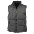 Black - Front - Result Mens Ultra Padded Bodywarmer Water Repellent Windproof Jacket