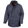 Navy-Navy - Front - Result Mens Seneca Midweight Performance StormDri Waterproof Windproof Jacket