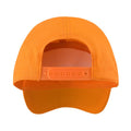 Orange - Side - Result Unisex Plain Baseball Cap