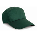 Bottle Green - Front - Result Unisex Plain Baseball Cap