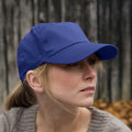 Royal - Back - Result Unisex Plain Baseball Cap