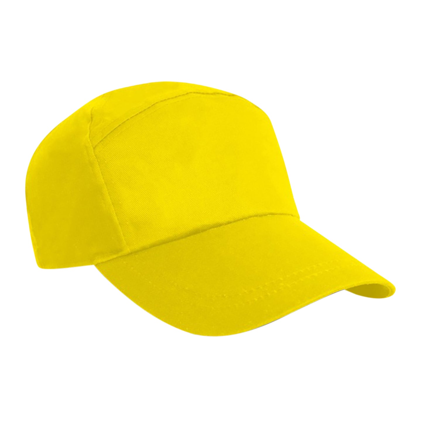 Yellow - Front - Result Unisex Plain Baseball Cap