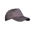 Grey - Front - Result Unisex Plain Baseball Cap