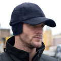 Navy Blue - Back - Result Active Winter Fleece Baseball Cap