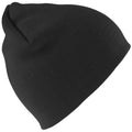 Black - Front - Result Pull On Soft Feel Acrylic Winter Hat
