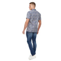 Mid Blue - Back - Bewley & Ritch Mens Haltom Shirt