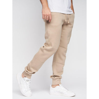 Stone - Front - Duck and Cover Mens Milgate Jogging Bottoms