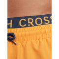 Yellow - Lifestyle - Crosshatch Mens Bandout Swim Shorts