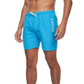 Blue - Front - Crosshatch Mens Swimlar Swim Shorts